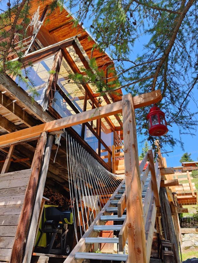 Chalet Ailleurs Appartement A Molines En Queyras Екстериор снимка