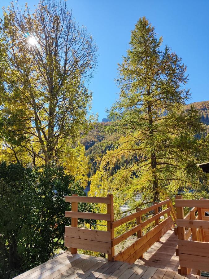 Chalet Ailleurs Appartement A Molines En Queyras Екстериор снимка